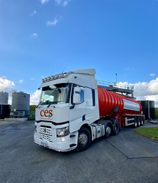 CES Artic Truck - used for the Haulage of Sludge and waste water Nationwide