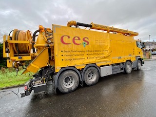 Image of CES Deep Tank removal Truck