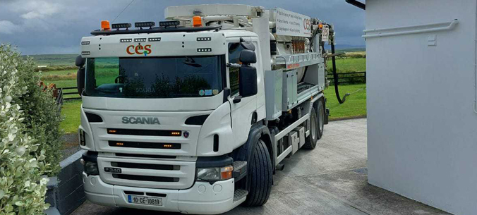 Bio-Cycle Tank Empty by ces environmental services in Clare Limerick & Galway