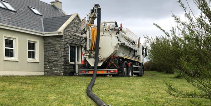 Septic Tank Empty by ces environmental services in Clare Limerick & Galway