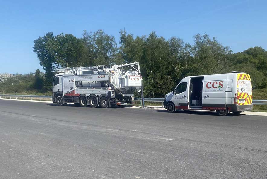 Drain jetting on Macroom bypass