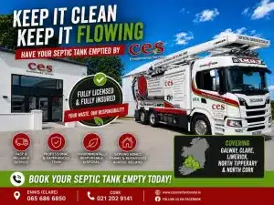 CES Septic Tank Emptying September